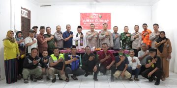 Jumat Curhat, Kapolrestro Jaktim : Bersama-sama Antisipasi Kenakalan Remaja