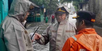 Tegal Alur Banjir, Kapolsek Kalideres Tinjau Lokasi
