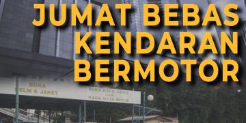 Urai Polusi Udara tiap Jumat Mapolda Metro Bebas Kendaraan