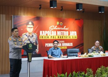 Silaturahmi dengan Media, Kapolda Metro Jaya Minta Wartawan Dukung Tugas Polri