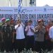 PJ Gubernur DKI Jakarta dan Kapolda Metro Jaya Memberangkatkan 13.541 Pemudik Gratis dari Monas