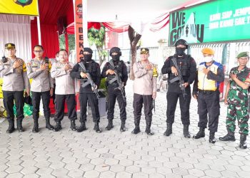 Hadapi Cuti Bersama, Kapolres Metro Bekasi Kota Cek Kesiapan Pos Pam dan Pos Yan Mudik Lebaran 2023