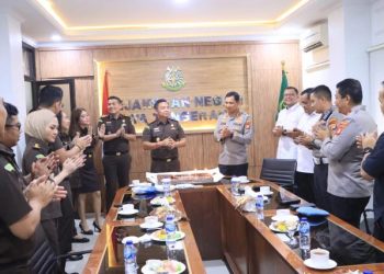 Jalin Sinergitas, Polres Metro Tangerang Kota Ucapkan Selamat Hari Bhakti Adhyaksa ke Kejari Tangerang