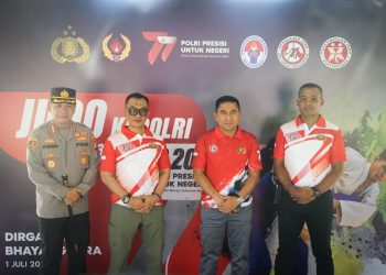 Kapolda Metro Jaya Menghadiri Upacara Penutupan Kejuaran Judo Kapolri Cup Tahun 2023.