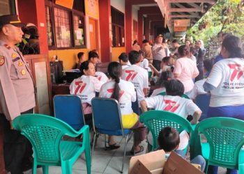 Polisi Beri Pelayanan Khusus Pengurusan Surat Bagi Korban Kebakaran di Tambora