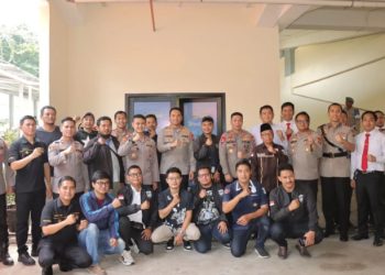 Media Sebagai Mitra Strategis, Kapolres Metro Jakarta Barat Resmikan Balai Wartawan