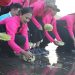 Lestarikan Ekosistem Laut, Bhayangkari Polri Lepas Tukik di Pantai Pangkung Tibah Tabanan