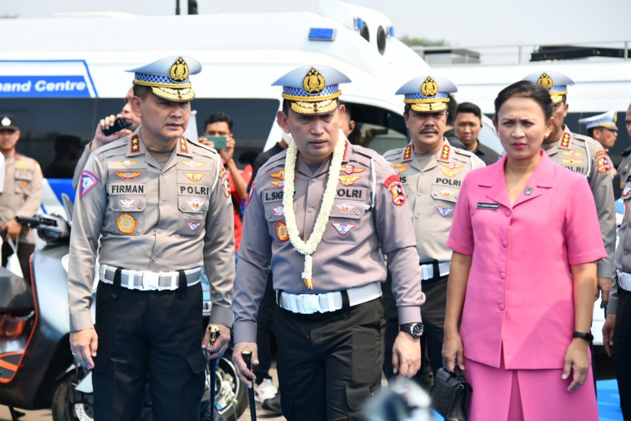 HUT Ke-68 Lalu Lintas Bhayangkara, Korlantas Polri Launching IRSMS ...