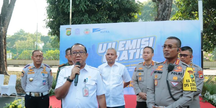 Operasi Zebra Jaya 2023 Polda Metro Jaya Gelar Uji Emisi Gratis