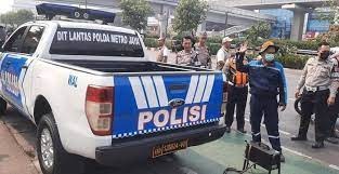 Polda Metro Jalani Uji Emisi Mobil Dinas
