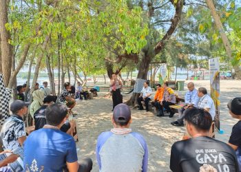 Polres Kepulauan Seribu Gandeng Sudin Parekraf Gelar Sosialisasi Keselamatan Pariwisata di Kepulauan Seribu
