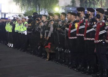 Cegah Gangguan Kamtibmas , Polda Metro Jaya Gelar Patroli Skala Besar