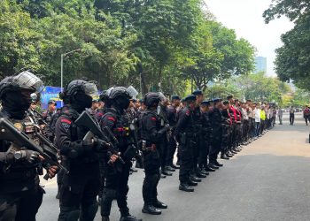 Ciptakan Rasa Aman Jelang Pemilu 2024, Polda Metro Jaya Gelar Patroli Skala Besar