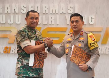 Tingkatkan Sinergitas Dan Integrasi Polda Metro Jaya Jalin Kerjasama Dengan Kodam Jaya