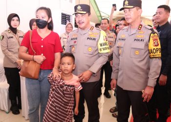 Wakapolri Gelar Bakti Kesehatan dan Sosial di Palembang, Sumsel