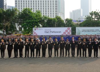Polda Metro Jaya Gelar Upacara Hari Pahlawan