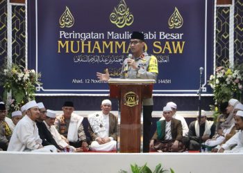 Wakapolda Metro Jaya Hadiri Majelis Ta’lim Dan Dzikir Di Ponpes Zaadul Muslim