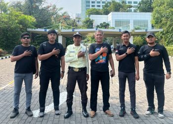 Ditreskrimum Polda Metro Jaya Amankan Latihan Tim Sepak Bola USA U-17