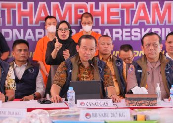 Satgas Polri Sudah Tangkap 7.566 Tersangka Kasus Narkoba