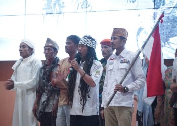 Ajak Pemuda Cinta Tanah Air, Kasi Humas Polres Metro Bekasi Bacakan Puisi “Merdeka atau Mati”