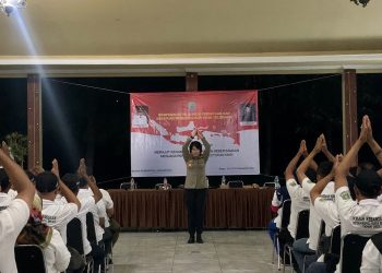 Kaur Binops Satbinmas AKP Puji Astuti Menjadi Narasumber Materi Wawasan Kebangsaan Bagi Ormas dan LSM Kota Bekasi