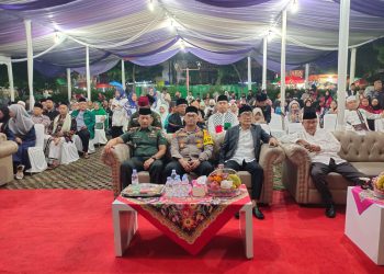 77 Personel Gabungan Amankan Pembukaan MTQ Ke-XI Tingkat Kec. Curug