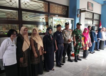 Silaturahmi Tiga Pilar kel. Lubang Buaya Jakarta Timur di SMP 246 Jakarta