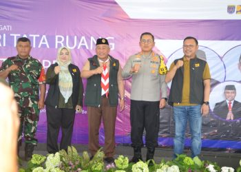 Kapolres Metro Depok hadiri hari Peringatan hari Bhakti PU ke-79 tingkat kota depok