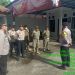 Cegah Gangguan Personil Polres Metro Bekasi Kota Lakukan pengamanan dan pemantauan Kantor KPU Kota Bekasi