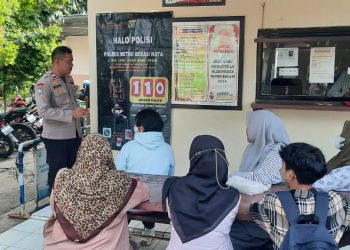 Evaluasi Pelaksanaan Kegiatan Halo Polisi 110 Polres Metro Bekasi Kota