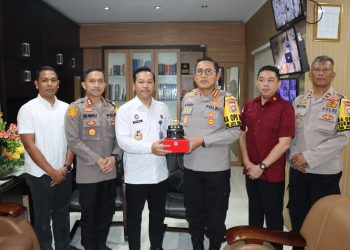 Silaturahmi Harmonis Kapolres Metro Depok Dengan Kepala Kantor Imigrasi Kota Depok