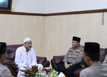 Ditemui Wakaops NCS Polri, Habib Taufiq Assegaf Pasuruan Doakan Pemilu Berjalan Aman dan Damai