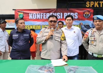 Polsek Pondok Gede Gelar Ungkap Kasus Perkara Tindak Pidana Pemerasan dan Ancaman.