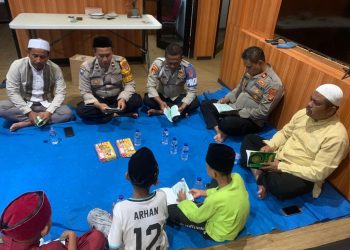 Pengajian Polsek Kepulauan Seribu Utara Menguatkan Keimanan Dan Ketaqwaan