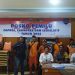 Wujudkan Pemilu Damai 2024, Bhabinkamtibmas Kelurahan Galur Sambang Posko Pemilu 2024