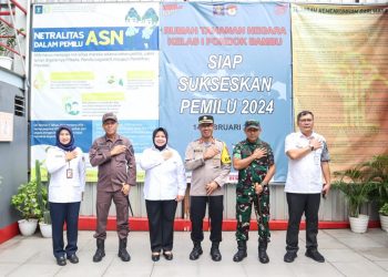 Sinergi TNI Polri amankan pemungutan suara di TPS Khusus Rutan Kelas 1 Pondok Bambu dan Lapas perempuan kelas II A