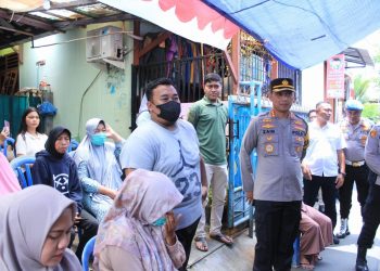 Pastikan Aman dan Lancar, Kapolres Pantau Langsung Pelaksanaan Pemilihan Suara Susulan di 4 TPS di Kota Tangerang