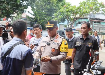 Ungkap Komplotan Bahari, Polsek Tanjung Priok Sita 12 Motor Hasil Curian