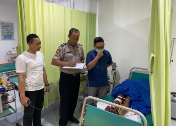 Polisi cek TKP korban tawuran di Klender Duren Sawit