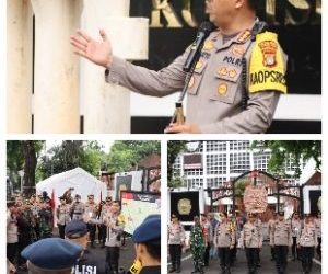 Polri Terjunkan 967 Personel Gabungan, Amankan Aksi Di KPU RI