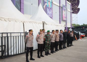 Berakhir 1-1 Laga Persita Tangerang Vs Persebaya Surabaya 520 Personel Gabungan amankan pertandingan liga 1