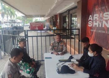 Unit Samapta Polsek Serpong Melakukan Patroli Dialogis dan Monitoring di Gereja WTC RGB BSD
