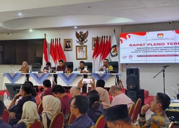 Kabag Ops Polres Kepulauan Seribu Hadiri Rapat Pleno Terbuka Rekapitulasi Hasil Penghitungan Suara Pemilu 2024