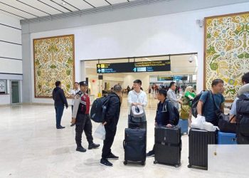 Upaya Ciptakan Kamtibmas Kondusif, Polsubsektor Terminal 2 Bandara Soekarno-Hatta Terus Lakukan Patroli Bersama Stakeholder