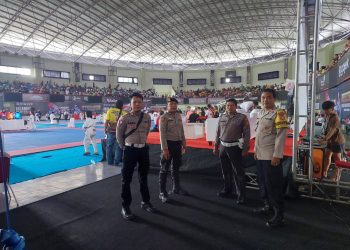Sukses dan Aman, Kejuaraan Prabu Taekwondo Challenge 7 Dikawal Ketat oleh Polsek Kelapa Dua