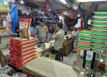 Harga beras stabil dan stok memadai, Bhabinkamtibmas himbau masyarakat jangan panic buying