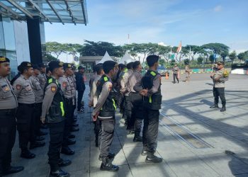 49 Personel Polres Tangsel amankan Rapat Pleno KPU Kota Tangerang Selatan Hari Ke-3