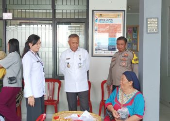 Bhabinkamtibmas Bojongkamal Monitoring Pelaksanaan Deteksi Dini Kanker