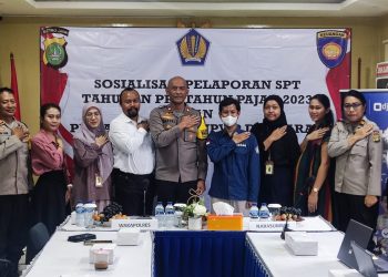 Polres Kepulauan Seribu Mengadakan Kegiatan Sosialisasi Pemadanan NIK menjadi NPWP dan Pelaporan SPT Tahunan