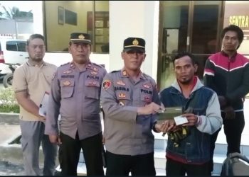 Polsek Muaragembong Berhasil Kembalikan Motor Dari Hasil Ungkap Kejahatan